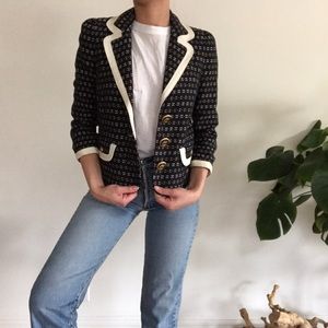 Juicy Couture Plaid Blazer